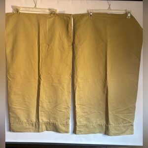 ROYAL HERITAGE HOME COTTON TAN PILLOW CASES (2) 20”x36”